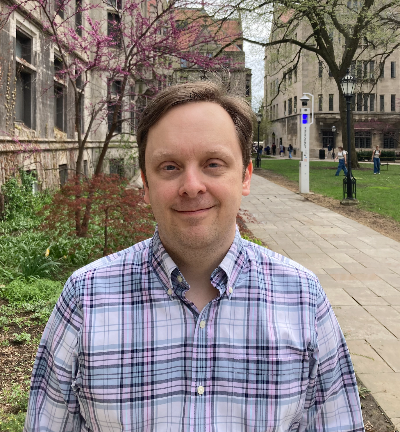 Portrait taken in the SSD quad