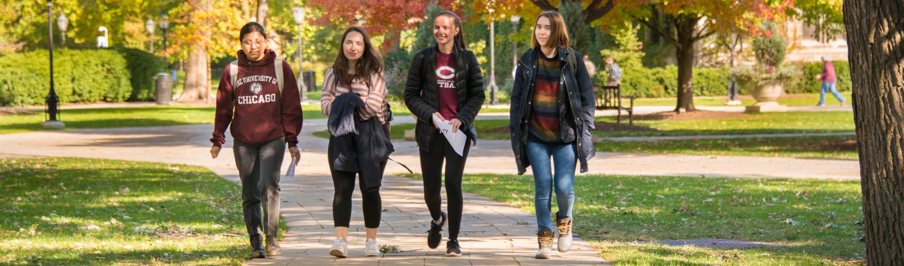 Students in the Quad