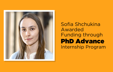 Sofia Shchukina, Department PhD Student, Awarded Funding through UChicago GRAD PhD Advance Program