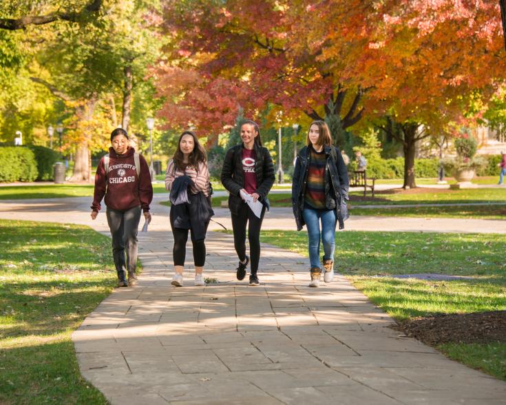 Students in the Quad